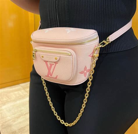 louis vuitton mini bum bag empreinte|Louis Vuitton bum bag vintage.